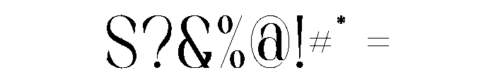 Qastic Estoda Font OTHER CHARS