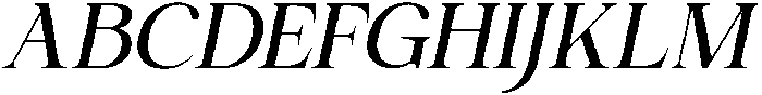 Qaffiso Italic otf (400) Font UPPERCASE