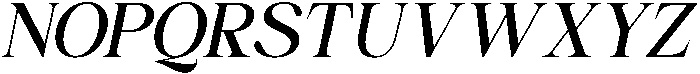 Qaffiso Italic otf (400) Font UPPERCASE
