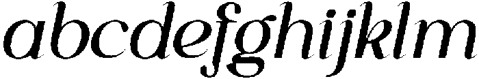 Qaffiso Italic otf (400) FONT