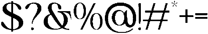 Qaffiso Regular otf (400) Font OTHER CHARS