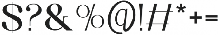 Qaigero Regular otf (400) Font OTHER CHARS