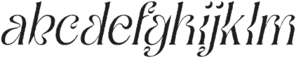 Qaila Rough Italic otf (400) FONT