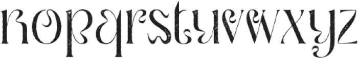 Qaila Stamp Regular otf (400) Font LOWERCASE