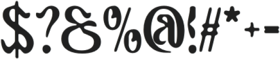 QailaBlur-Regular otf (400) Font OTHER CHARS