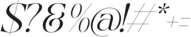 Qaisar Italic Italic otf (400) Font OTHER CHARS