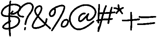 Qalesya otf (400) Font OTHER CHARS