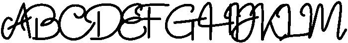 Qalesya otf (400) Font UPPERCASE