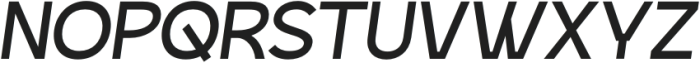 Qalget Slant otf (400) Font UPPERCASE