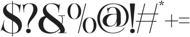 Qalina otf (400) Font OTHER CHARS