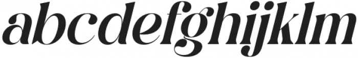 Qalisha Signature Serif Italic otf (400) Font LOWERCASE