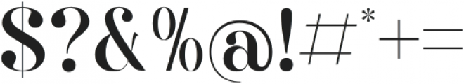 Qalisha Signature Serif otf (400) Font OTHER CHARS