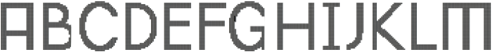 Qalited Disco Regular otf (400) Font UPPERCASE