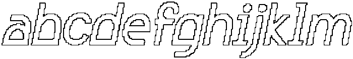 Qalited Pixel Outline otf (400) FONT
