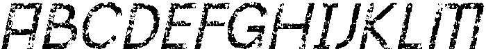 Qalited Stamp Italic otf (400) Font UPPERCASE