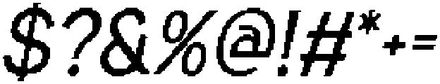 QalitedPixel-Regular otf (400) Font OTHER CHARS
