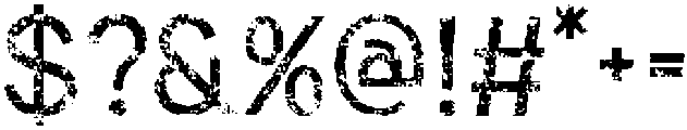 QalitedStamp-Regular otf (400) Font OTHER CHARS