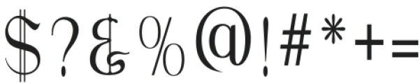 Qalleng Regular otf (400) Font OTHER CHARS