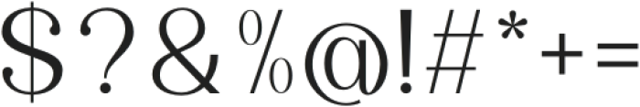 Qalloky Regular otf (400) Font OTHER CHARS