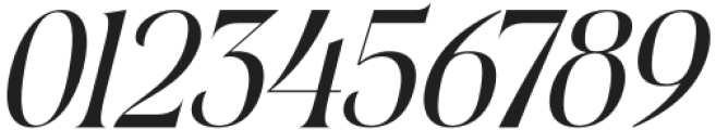 Qalogre Italic otf (400) Font OTHER CHARS