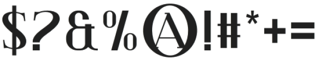 Qamara Regular otf (400) Font OTHER CHARS