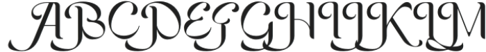 Qamra Regular otf (400) Font UPPERCASE