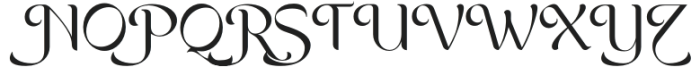 Qamra Regular otf (400) Font UPPERCASE