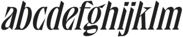 Qandera Italic Italic otf (400) FONT