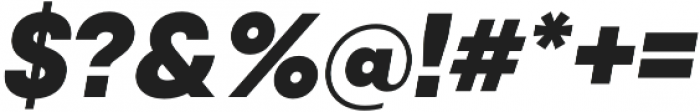 Qanelas Black Italic otf (900) Font OTHER CHARS