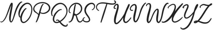 Qanselita Regular otf (400) Font UPPERCASE