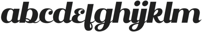 Qanthura Typeface Regular otf (400) Font LOWERCASE
