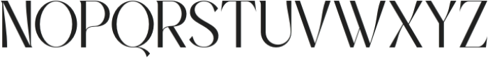 Qarine Regular otf (400) Font UPPERCASE