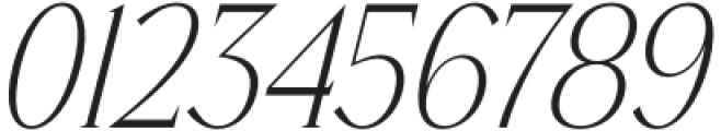 Qarinthen Italic otf (400) Font OTHER CHARS
