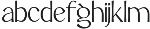 Qarlient-Regular otf (400) Font LOWERCASE