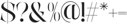 Qaska Luxury Regular otf (400) Font OTHER CHARS