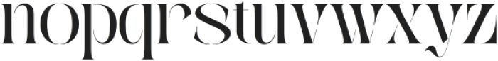 Qaska Luxury Regular otf (400) Font LOWERCASE