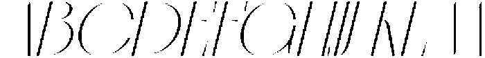 Qasnors Italic otf (400) Font UPPERCASE