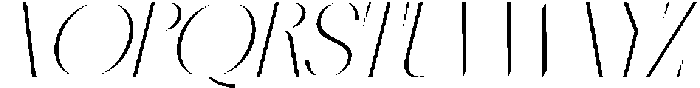 Qasnors Italic otf (400) Font LOWERCASE