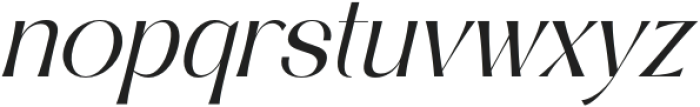 Qasntel Italic otf (400) Font LOWERCASE