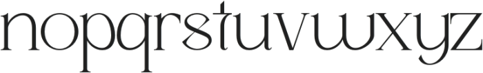 Qasohor otf (400) Font LOWERCASE