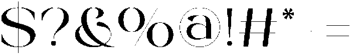 Qaster Regular otf (400) Font OTHER CHARS