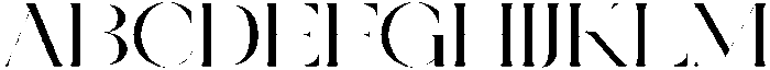 Qaster Regular otf (400) Font UPPERCASE