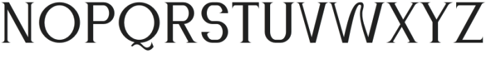 Qaveind Regular otf (400) Font UPPERCASE