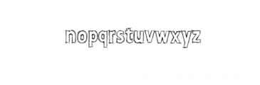 Qarkitech Lettering, Blueprint Minimal Style Font LOWERCASE