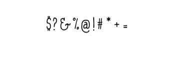 Qarrotface Handwritten Serif Font Font OTHER CHARS