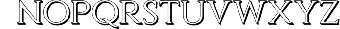 Qardoos Decorative Serif Typeface 1 Font LOWERCASE