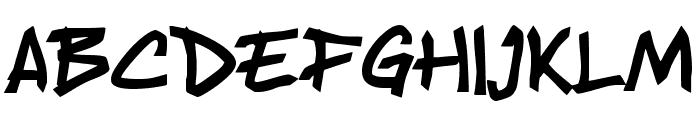 QAAQUE Font UPPERCASE