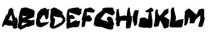 QABERZ Font UPPERCASE