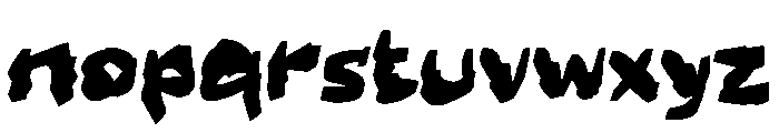 QABOOM Font LOWERCASE