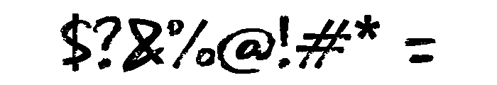 QADROWA Font OTHER CHARS